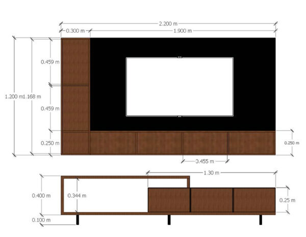 Librero Kamiq - Imagen 3