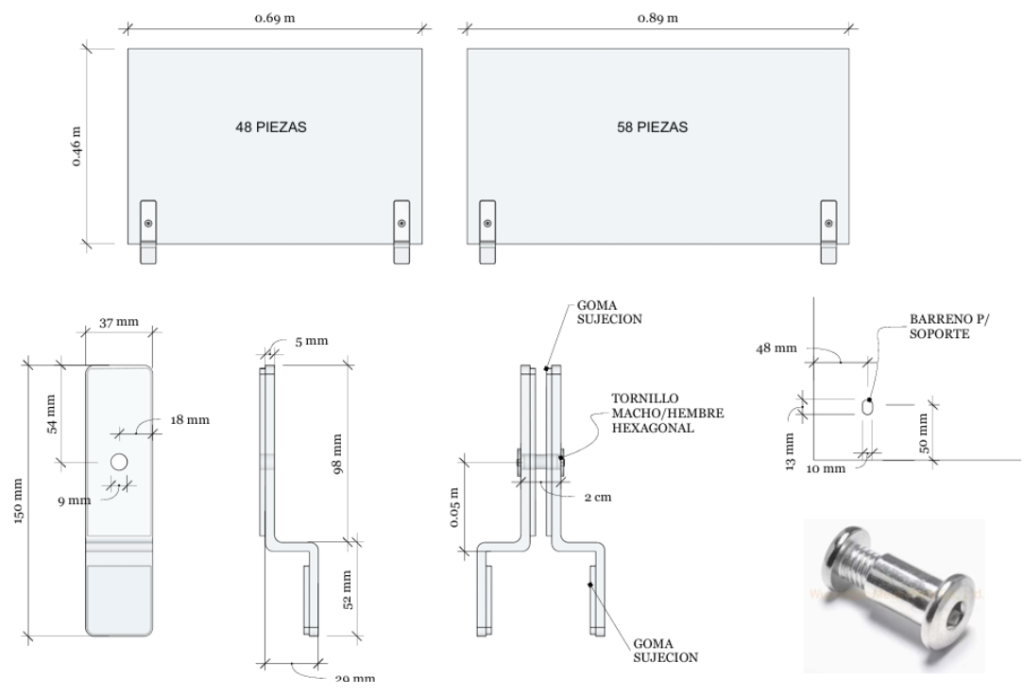 Accesorios de cristal